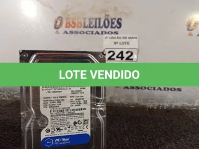 LOTE 242 - 10 HARD DISC MARCAS E MODELOS DIVERSOS. (NO ESTADO) ATENÇÃO! FAZER A VISITAÇÃO ANTES DE ARREMATAR, NÃO SABEMOS SE FUNCIONA. LEILÃO NÃO TEM GARANTIA E NEM DEVOLUÇÃO, SUJEITO A POSSÍVEIS AVARIAS VISÍVEIS/OCULTAS E/OU AUSÊNCIA DE COMPONENTES.