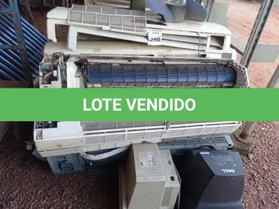 LOTE 346 - 01 LOTE COM VÁRIAS SUCATAS DE EVAPORADORAS. (NO ESTADO) ATENÇÃO! FAZER A VISITAÇÃO ANTES DE ARREMATAR, NÃO SABEMOS SE FUNCIONA. LEILÃO NÃO TEM GARANTIA E NEM DEVOLUÇÃO, SUJEITO A POSSÍVEIS AVARIAS VISÍVEIS/OCULTAS E/OU AUSÊNCIA DE COMPONENTES.