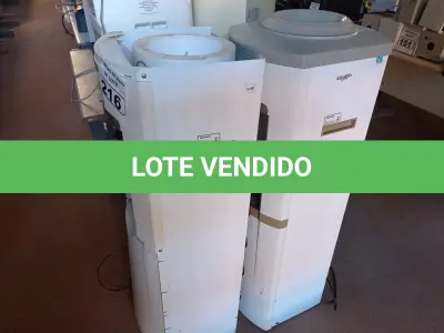 LOTE 216 - 02 BEBEDOUROS PARA GARRAFÃO MARCAS E MODELOS DIVERSOS. (NO ESTADO) ATENÇÃO! FAZER A VISITAÇÃO ANTES DE ARREMATAR, NÃO SABEMOS SE FUNCIONA. LEILÃO NÃO TEM GARANTIA E NEM DEVOLUÇÃO, SUJEITO A POSSÍVEIS AVARIAS VISÍVEIS/OCULTAS E/OU AUSÊNCIA DE COMPONENTES.