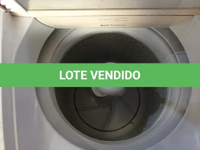 LOTE 360 - 01 MÁQUINA DE LAVAR 8KG MARCA ELECTROLUX COM AVARIAS. (NO ESTADO) ATENÇÃO! FAZER A VISITAÇÃO ANTES DE ARREMATAR, NÃO SABEMOS SE FUNCIONA. LEILÃO NÃO TEM GARANTIA E NEM DEVOLUÇÃO, SUJEITO A POSSÍVEIS AVARIAS VISÍVEIS/OCULTAS E/OU AUSÊNCIA DE COMPONENTES.