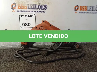 LOTE 080 - 01 PARAFUSADEIRA/FURADEIRA MARCA SCHUZ 220V. (NO ESTADO) ATENÇÃO! FAZER A VISITAÇÃO ANTES DE ARREMATAR, NÃO SABEMOS SE FUNCIONA. LEILÃO NÃO TEM GARANTIA E NEM DEVOLUÇÃO, SUJEITO A POSSÍVEIS AVARIAS VISÍVEIS/OCULTAS E/OU AUSÊNCIA DE COMPONENTES.