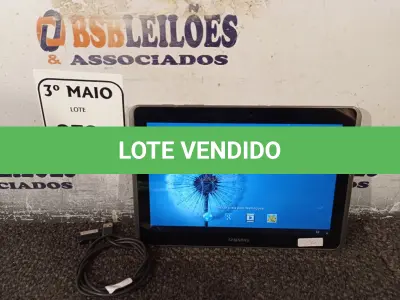 LOTE 278 - 01 TABLET SAMSUNG MODELO:GT-P5110 COM CABO. (NO ESTADO) ATENÇÃO! FAZER A VISITAÇÃO ANTES DE ARREMATAR, NÃO SABEMOS SE FUNCIONA. LEILÃO NÃO TEM GARANTIA E NEM DEVOLUÇÃO, SUJEITO A POSSÍVEIS AVARIAS VISÍVEIS/OCULTAS E/OU AUSÊNCIA DE COMPONENTES.