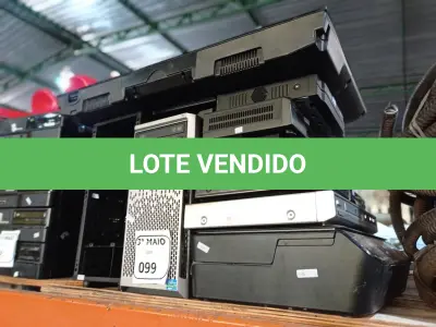 LOTE 099 - 01 SERVIDOR MARCA HP, 01 TV 32’’ E ELETRÔNICOS DIVERSOS.  (NO ESTADO) ATENÇÃO! FAZER A VISITAÇÃO ANTES DE ARREMATAR, NÃO SABEMOS SE FUNCIONA. LEILÃO NÃO TEM GARANTIA E NEM DEVOLUÇÃO, SUJEITO A POSSÍVEIS AVARIAS VISÍVEIS/OCULTAS E/OU AUSÊNCIA DE COMPONENTES.