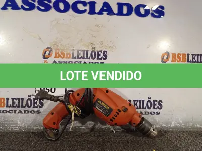 LOTE 050 - 01 PARAFUSADEIRA/FURADEIRA MARCA SCHUZ 220V. (NO ESTADO) ATENÇÃO! FAZER A VISITAÇÃO ANTES DE ARREMATAR, NÃO SABEMOS SE FUNCIONA. LEILÃO NÃO TEM GARANTIA E NEM DEVOLUÇÃO, SUJEITO A POSSÍVEIS AVARIAS VISÍVEIS/OCULTAS E/OU AUSÊNCIA DE COMPONENTES.