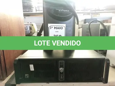 LOTE 350 - 02 CPU’S, 01 MÓDULO DE BATERIA VAZIO E 01 ESTAÇÃO DE SOLDA DAYU 850. (NO ESTADO) ATENÇÃO! FAZER A VISITAÇÃO ANTES DE ARREMATAR, NÃO SABEMOS SE FUNCIONA. LEILÃO NÃO TEM GARANTIA E NEM DEVOLUÇÃO, SUJEITO A POSSÍVEIS AVARIAS VISÍVEIS/OCULTAS E/OU AUSÊNCIA DE COMPONENTES.