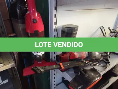 LOTE 238 - 03 ASPIRADORES DE PÓ COM AVARIAS. (NO ESTADO) ATENÇÃO! FAZER A VISITAÇÃO ANTES DE ARREMATAR, NÃO SABEMOS SE FUNCIONA. LEILÃO NÃO TEM GARANTIA E NEM DEVOLUÇÃO, SUJEITO A POSSÍVEIS AVARIAS VISÍVEIS/OCULTAS E/OU AUSÊNCIA DE COMPONENTES.