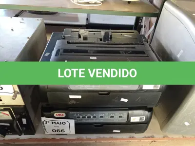 LOTE 066 - 02 IMPRESSORAS MATRICIAL MICROLINE 620 MARCA OKI. (NO ESTADO) ATENÇÃO! FAZER A VISITAÇÃO ANTES DE ARREMATAR, NÃO SABEMOS SE FUNCIONA. LEILÃO NÃO TEM GARANTIA E NEM DEVOLUÇÃO, SUJEITO A POSSÍVEIS AVARIAS VISÍVEIS/OCULTAS E/OU AUSÊNCIA DE COMPONENTES.