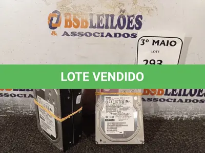 LOTE 293 - 04 HD’S PARA PC DE 4TB. (NO ESTADO) ATENÇÃO! FAZER A VISITAÇÃO ANTES DE ARREMATAR, NÃO SABEMOS SE FUNCIONA. LEILÃO NÃO TEM GARANTIA E NEM DEVOLUÇÃO, SUJEITO A POSSÍVEIS AVARIAS VISÍVEIS/OCULTAS E/OU AUSÊNCIA DE COMPONENTES.