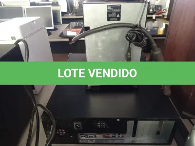 LOTE 350 - 02 CPU’S, 01 MÓDULO DE BATERIA VAZIO E 01 ESTAÇÃO DE SOLDA DAYU 850. (NO ESTADO) ATENÇÃO! FAZER A VISITAÇÃO ANTES DE ARREMATAR, NÃO SABEMOS SE FUNCIONA. LEILÃO NÃO TEM GARANTIA E NEM DEVOLUÇÃO, SUJEITO A POSSÍVEIS AVARIAS VISÍVEIS/OCULTAS E/OU AUSÊNCIA DE COMPONENTES.