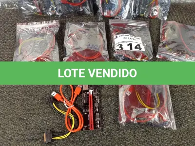 LOTE 314 - 01 LOTE COM 10 PLACAS PCI USB. (NO ESTADO) ATENÇÃO! FAZER A VISITAÇÃO ANTES DE ARREMATAR, NÃO SABEMOS SE FUNCIONA. LEILÃO NÃO TEM GARANTIA E NEM DEVOLUÇÃO, SUJEITO A POSSÍVEIS AVARIAS VISÍVEIS/OCULTAS E/OU AUSÊNCIA DE COMPONENTES.