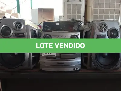 LOTE 141 - 01 A APARELHO DE SOM 3X1 MARCA GRADIENTE. (NO ESTADO) ATENÇÃO! FAZER A VISITAÇÃO ANTES DE ARREMATAR, NÃO SABEMOS SE FUNCIONA. LEILÃO NÃO TEM GARANTIA E NEM DEVOLUÇÃO, SUJEITO A POSSÍVEIS AVARIAS VISÍVEIS/OCULTAS E/OU AUSÊNCIA DE COMPONENTES.
