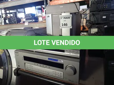 LOTE 146 - 01 SUBWOOFER ATIVO MODELO AS- WMS345 MARCA SONY COM 05 CAIXAS, 01 RECEIVER E 01 APARELHO DE DVD. (NO ESTADO) ATENÇÃO! FAZER A VISITAÇÃO ANTES DE ARREMATAR, NÃO SABEMOS SE FUNCIONA. LEILÃO NÃO TEM GARANTIA E NEM DEVOLUÇÃO, SUJEITO A POSSÍVEIS AVARIAS VISÍVEIS/OCULTAS E/OU AUSÊNCIA DE COMPONENTES.