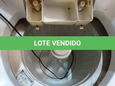 LOTE 134 - 01 MÁQUINA DE LAVAR ROUPAS MARCA BRASTEMP 5 KG 220V COM AVARIAS. (NO ESTADO) ATENÇÃO! FAZER A VISITAÇÃO ANTES DE ARREMATAR, NÃO SABEMOS SE FUNCIONA. LEILÃO NÃO TEM GARANTIA E NEM DEVOLUÇÃO, SUJEITO A POSSÍVEIS AVARIAS VISÍVEIS/OCULTAS E/OU AUSÊNCIA DE COMPONENTES.