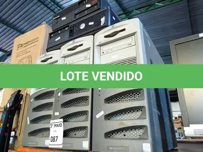 LOTE 087 - 02 CPU’S E 03 SERVIDORES MODELO TC2110 MARCA HP. (NO ESTADO) ATENÇÃO! FAZER A VISITAÇÃO ANTES DE ARREMATAR, NÃO SABEMOS SE FUNCIONA. LEILÃO NÃO TEM GARANTIA E NEM DEVOLUÇÃO, SUJEITO A POSSÍVEIS AVARIAS VISÍVEIS/OCULTAS E/OU AUSÊNCIA DE COMPONENTES.