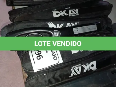 LOTE 096 - 10 DETECTORES DE METAL. (NO ESTADO) ATENÇÃO! FAZER A VISITAÇÃO ANTES DE ARREMATAR, NÃO SABEMOS SE FUNCIONA. LEILÃO NÃO TEM GARANTIA E NEM DEVOLUÇÃO, SUJEITO A POSSÍVEIS AVARIAS VISÍVEIS/OCULTAS E/OU AUSÊNCIA DE COMPONENTES.
