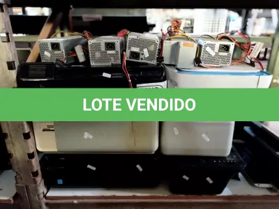 LOTE 069 - 06 IMPRESSORAS MARCAS E MODELOS DIVERSOS E 05 FONTES DE ALIMENTAÇÃO PARA PC. (NO ESTADO) ATENÇÃO! FAZER A VISITAÇÃO ANTES DE ARREMATAR, NÃO SABEMOS SE FUNCIONA. LEILÃO NÃO TEM GARANTIA E NEM DEVOLUÇÃO, SUJEITO A POSSÍVEIS AVARIAS VISÍVEIS/OCULTAS E/OU AUSÊNCIA DE COMPONENTES.