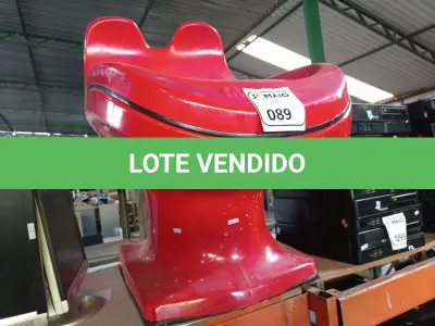 LOTE 089 - 01 LAVATÓRIO PARA SALÃO. (NO ESTADO) ATENÇÃO! FAZER A VISITAÇÃO ANTES DE ARREMATAR, NÃO SABEMOS SE FUNCIONA. LEILÃO NÃO TEM GARANTIA E NEM DEVOLUÇÃO, SUJEITO A POSSÍVEIS AVARIAS VISÍVEIS/OCULTAS E/OU AUSÊNCIA DE COMPONENTES.