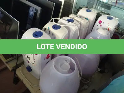 LOTE 334 - 08 UMIDIFICADORES MARCAS E MODELOS DIVERSOS. (NO ESTADO) ATENÇÃO! FAZER A VISITAÇÃO ANTES DE ARREMATAR, NÃO SABEMOS SE FUNCIONA. LEILÃO NÃO TEM GARANTIA E NEM DEVOLUÇÃO, SUJEITO A POSSÍVEIS AVARIAS VISÍVEIS/OCULTAS E/OU AUSÊNCIA DE COMPONENTES.