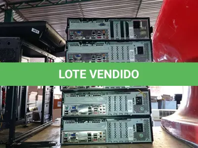 LOTE 098 - 05 CPU’S MARCA POSITIVO. (NO ESTADO) ATENÇÃO! FAZER A VISITAÇÃO ANTES DE ARREMATAR, NÃO SABEMOS SE FUNCIONA. LEILÃO NÃO TEM GARANTIA E NEM DEVOLUÇÃO, SUJEITO A POSSÍVEIS AVARIAS VISÍVEIS/OCULTAS E/OU AUSÊNCIA DE COMPONENTES.