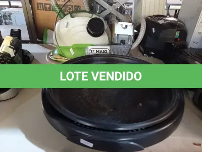 LOTE 092 - 01 PANELA ELÉTRICA, 01 FERRO DE PASSAR A VAPOR WALITA PHILIPS, 01 LUMINÁRIA DE EMERGÊNCIA E 01 DISPENSER. (NO ESTADO) ATENÇÃO! FAZER A VISITAÇÃO ANTES DE ARREMATAR, NÃO SABEMOS SE FUNCIONA. LEILÃO NÃO TEM GARANTIA E NEM DEVOLUÇÃO, SUJEITO A POSSÍVEIS AVARIAS VISÍVEIS/OCULTAS E/OU AUSÊNCIA DE COMPONENTES.