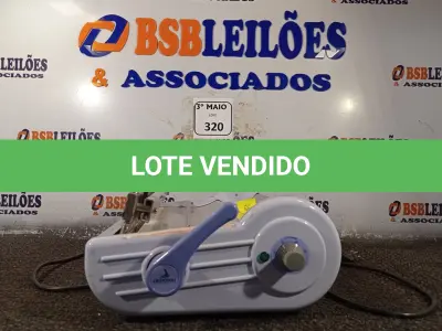LOTE 320 - 01 SELADORA DE EMBALAGEM PARA ESTERILIZAÇÃO. (NO ESTADO) ATENÇÃO! FAZER A VISITAÇÃO ANTES DE ARREMATAR, NÃO SABEMOS SE FUNCIONA. LEILÃO NÃO TEM GARANTIA E NEM DEVOLUÇÃO, SUJEITO A POSSÍVEIS AVARIAS VISÍVEIS/OCULTAS E/OU AUSÊNCIA DE COMPONENTES.