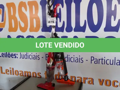 LOTE 076 - 02 ASPIRADORES DE PÓ MARCAS E MODELOS DIVERSOS. (NO ESTADO) ATENÇÃO! FAZER A VISITAÇÃO ANTES DE ARREMATAR, NÃO SABEMOS SE FUNCIONA. LEILÃO NÃO TEM GARANTIA E NEM DEVOLUÇÃO, SUJEITO A POSSÍVEIS AVARIAS VISÍVEIS/OCULTAS E/OU AUSÊNCIA DE COMPONENTES.