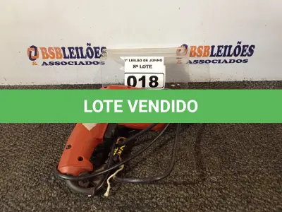 LOTE 018 - 01 PARAFUSADEIRA/FURADEIRA MARCA SCHUZ 220V. (NO ESTADO) ATENÇÃO! FAZER A VISITAÇÃO ANTES DE ARREMATAR, NÃO SABEMOS SE FUNCIONA. LEILÃO NÃO TEM GARANTIA E NEM DEVOLUÇÃO, SUJEITO A POSSÍVEIS AVARIAS VISÍVEIS/OCULTAS E/OU AUSÊNCIA DE COMPONENTES.