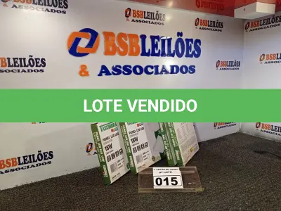 LOTE 015 - 04 LUMINÁRIAS DE LED SOBREPOR QUADRADA 18W 65000K TASHIBRA. (NO ESTADO) ATENÇÃO! FAZER A VISITAÇÃO ANTES DE ARREMATAR, NÃO SABEMOS SE FUNCIONA. LEILÃO NÃO TEM GARANTIA E NEM DEVOLUÇÃO, SUJEITO A POSSÍVEIS AVARIAS VISÍVEIS/OCULTAS E/OU AUSÊNCIA DE COMPONENTES.