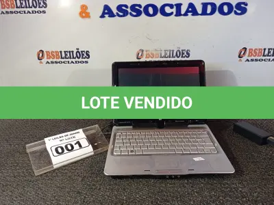 LOTE 001 - 01 NOTEBOOK HP PAVILLION TX 2000. (FONTE FALTANDO CABO DE FORÇA. O NOTEBOOK ESTÁ LIGANDO SEM APARECER IMAGEM) (NO ESTADO) ATENÇÃO! FAZER A VISITAÇÃO ANTES DE ARREMATAR, NÃO SABEMOS SE FUNCIONA. LEILÃO NÃO TEM GARANTIA E NEM DEVOLUÇÃO, SUJEITO A POSSÍVEIS AVARIAS VISÍVEIS/OCULTAS E/OU AUSÊNCIA DE COMPONENTES.