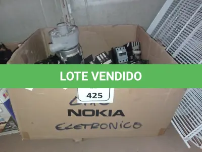 LOTE 425 - 01 LOTE COM DIVERSOS DISJUNTORES. (NO ESTADO) ATENÇÃO! FAZER A VISITAÇÃO ANTES DE ARREMATAR, NÃO SABEMOS SE FUNCIONA. LEILÃO NÃO TEM GARANTIA E NEM DEVOLUÇÃO, SUJEITO A POSSÍVEIS AVARIAS VISÍVEIS/OCULTAS E/OU AUSÊNCIA DE COMPONENTES.