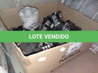 LOTE 425 - 01 LOTE COM DIVERSOS DISJUNTORES. (NO ESTADO) ATENÇÃO! FAZER A VISITAÇÃO ANTES DE ARREMATAR, NÃO SABEMOS SE FUNCIONA. LEILÃO NÃO TEM GARANTIA E NEM DEVOLUÇÃO, SUJEITO A POSSÍVEIS AVARIAS VISÍVEIS/OCULTAS E/OU AUSÊNCIA DE COMPONENTES.