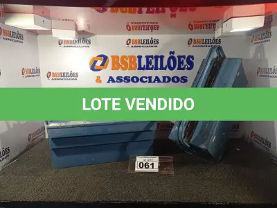 LOTE 061 - 02 MALETAS DE FERRAMENTAS VAZIAS. (NO ESTADO) ATENÇÃO! FAZER A VISITAÇÃO ANTES DE ARREMATAR, NÃO SABEMOS SE FUNCIONA. LEILÃO NÃO TEM GARANTIA E NEM DEVOLUÇÃO, SUJEITO A POSSÍVEIS AVARIAS VISÍVEIS/OCULTAS E/OU AUSÊNCIA DE COMPONENTES.