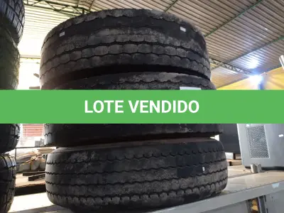LOTE 418 - 03 PNEUS USADOS 215/75 ARO 17. (NO ESTADO) ATENÇÃO! FAZER A VISITAÇÃO ANTES DE ARREMATAR, NÃO SABEMOS SE FUNCIONA. LEILÃO NÃO TEM GARANTIA E NEM DEVOLUÇÃO, SUJEITO A POSSÍVEIS AVARIAS VISÍVEIS/OCULTAS E/OU AUSÊNCIA DE COMPONENTES.
