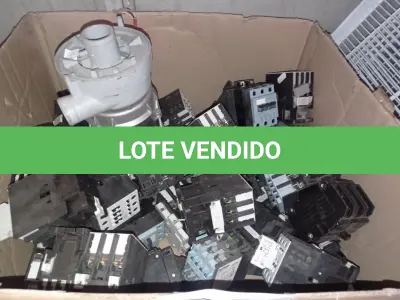 LOTE 425 - 01 LOTE COM DIVERSOS DISJUNTORES. (NO ESTADO) ATENÇÃO! FAZER A VISITAÇÃO ANTES DE ARREMATAR, NÃO SABEMOS SE FUNCIONA. LEILÃO NÃO TEM GARANTIA E NEM DEVOLUÇÃO, SUJEITO A POSSÍVEIS AVARIAS VISÍVEIS/OCULTAS E/OU AUSÊNCIA DE COMPONENTES.