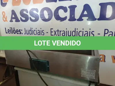 LOTE 117 - 01 BANHO MARIA INCOMPLETO EM INOX. (NO ESTADO) ATENÇÃO! FAZER A VISITAÇÃO ANTES DE ARREMATAR, NÃO SABEMOS SE FUNCIONA. LEILÃO NÃO TEM GARANTIA E NEM DEVOLUÇÃO, SUJEITO A POSSÍVEIS AVARIAS VISÍVEIS/OCULTAS E/OU AUSÊNCIA DE COMPONENTES.