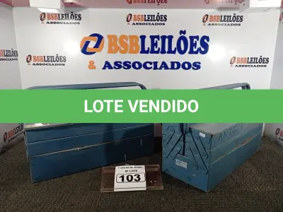 LOTE 103 - 02 MALETAS DE FERRAMENTAS VAZIAS. (NO ESTADO) ATENÇÃO! FAZER A VISITAÇÃO ANTES DE ARREMATAR, NÃO SABEMOS SE FUNCIONA. LEILÃO NÃO TEM GARANTIA E NEM DEVOLUÇÃO, SUJEITO A POSSÍVEIS AVARIAS VISÍVEIS/OCULTAS E/OU AUSÊNCIA DE COMPONENTES.