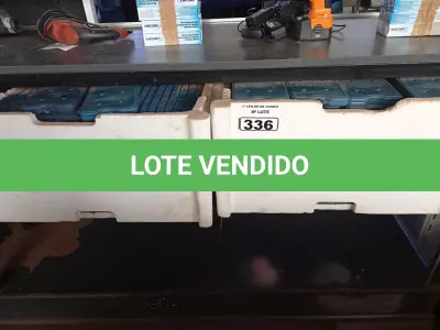 LOTE 336 - 01 LOTE COM GRANDE QUANTIDADE DE PLACAS PARA FAZER GELO RÍGIDO REUTILIZÁVEL. (NO ESTADO) ATENÇÃO! FAZER A VISITAÇÃO ANTES DE ARREMATAR, NÃO SABEMOS SE FUNCIONA. LEILÃO NÃO TEM GARANTIA E NEM DEVOLUÇÃO, SUJEITO A POSSÍVEIS AVARIAS VISÍVEIS/OCULTAS E/OU AUSÊNCIA DE COMPONENTES.