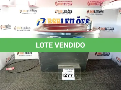 LOTE 277 - 01 FILTRO EM INOX MARCA IBBL. (NO ESTADO) ATENÇÃO! FAZER A VISITAÇÃO ANTES DE ARREMATAR, NÃO SABEMOS SE FUNCIONA. LEILÃO NÃO TEM GARANTIA E NEM DEVOLUÇÃO, SUJEITO A POSSÍVEIS AVARIAS VISÍVEIS/OCULTAS E/OU AUSÊNCIA DE COMPONENTES.