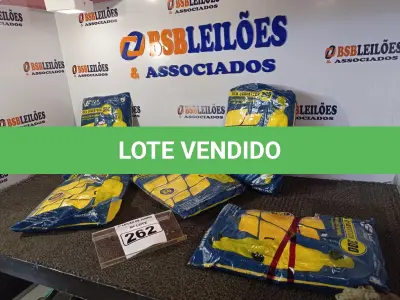 LOTE 262 - 01 LOTE COM 05 MACACÕES VOLH COVERTECH 300 TAMANHO EG NA COR AMARELA. (NOVO) (NO ESTADO) ATENÇÃO! FAZER A VISITAÇÃO ANTES DE ARREMATAR, NÃO SABEMOS SE FUNCIONA. LEILÃO NÃO TEM GARANTIA E NEM DEVOLUÇÃO, SUJEITO A POSSÍVEIS AVARIAS VISÍVEIS/OCULTAS E/OU AUSÊNCIA DE COMPONENTES.