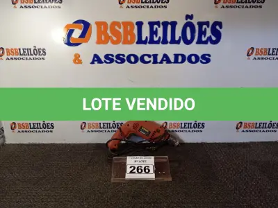 LOTE 266 - 01 PARAFUSADEIRA/FURADEIRA MARCA SCHUZ 220V. (NO ESTADO) ATENÇÃO! FAZER A VISITAÇÃO ANTES DE ARREMATAR, NÃO SABEMOS SE FUNCIONA. LEILÃO NÃO TEM GARANTIA E NEM DEVOLUÇÃO, SUJEITO A POSSÍVEIS AVARIAS VISÍVEIS/OCULTAS E/OU AUSÊNCIA DE COMPONENTES.