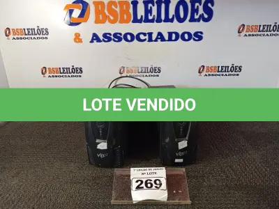 LOTE 269 - 02 NOBREAKS VSI DE 1400VA. (NO ESTADO) ATENÇÃO! FAZER A VISITAÇÃO ANTES DE ARREMATAR, NÃO SABEMOS SE FUNCIONA. LEILÃO NÃO TEM GARANTIA E NEM DEVOLUÇÃO, SUJEITO A POSSÍVEIS AVARIAS VISÍVEIS/OCULTAS E/OU AUSÊNCIA DE COMPONENTES.