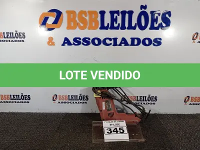 LOTE 345 - 01 PARAFUSADEIRA/FURADEIRA MARCA SCHUZ 220V. (NO ESTADO) ATENÇÃO! FAZER A VISITAÇÃO ANTES DE ARREMATAR, NÃO SABEMOS SE FUNCIONA. LEILÃO NÃO TEM GARANTIA E NEM DEVOLUÇÃO, SUJEITO A POSSÍVEIS AVARIAS VISÍVEIS/OCULTAS E/OU AUSÊNCIA DE COMPONENTES.