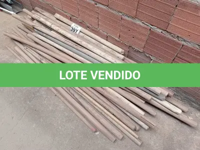 LOTE 397 - 01 LOTE COM DIVERSOS CABOS. (NO ESTADO) ATENÇÃO! FAZER A VISITAÇÃO ANTES DE ARREMATAR, NÃO SABEMOS SE FUNCIONA. LEILÃO NÃO TEM GARANTIA E NEM DEVOLUÇÃO, SUJEITO A POSSÍVEIS AVARIAS VISÍVEIS/OCULTAS E/OU AUSÊNCIA DE COMPONENTES.