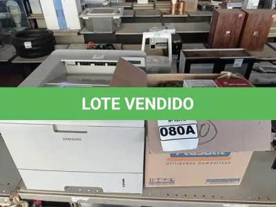 LOTE 080 - 01 IMPRESSORA MARCA SAMSUNG MODELO: 3561ND E 01 CAIXA COM 03 TONNER'S. (NO ESTADO) ATENÇÃO! FAZER A VISITAÇÃO ANTES DE ARREMATAR, NÃO SABEMOS SE FUNCIONA. LEILÃO NÃO TEM GARANTIA E NEM DEVOLUÇÃO, SUJEITO A POSSÍVEIS AVARIAS VISÍVEIS/OCULTAS E/OU AUSÊNCIA DE COMPONENTES.