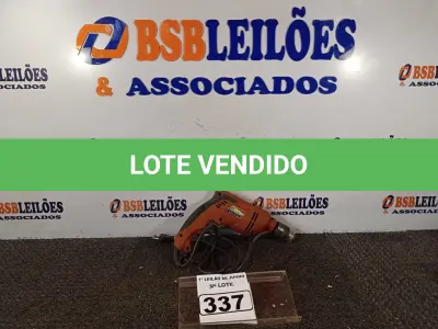LOTE 337 - 01 PARAFUSADEIRA/FURADEIRA MARCA SCHUZ 220V. (NO ESTADO) ATENÇÃO! FAZER A VISITAÇÃO ANTES DE ARREMATAR, NÃO SABEMOS SE FUNCIONA. LEILÃO NÃO TEM GARANTIA E NEM DEVOLUÇÃO, SUJEITO A POSSÍVEIS AVARIAS VISÍVEIS/OCULTAS E/OU AUSÊNCIA DE COMPONENTES.