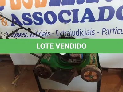 LOTE 213 - 01 MÁQUINA DE CORTAR GRAMA A GASOLINA MC 600 MARCA TRAPP COM AVARIAS. (NO ESTADO) ATENÇÃO! FAZER A VISITAÇÃO ANTES DE ARREMATAR, NÃO SABEMOS SE FUNCIONA. LEILÃO NÃO TEM GARANTIA E NEM DEVOLUÇÃO, SUJEITO A POSSÍVEIS AVARIAS VISÍVEIS/OCULTAS E/OU AUSÊNCIA DE COMPONENTES.