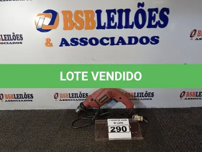 LOTE 290 - 01 PARAFUSADEIRA/FURADEIRA MARCA SCHUZ 220V. (NO ESTADO) ATENÇÃO! FAZER A VISITAÇÃO ANTES DE ARREMATAR, NÃO SABEMOS SE FUNCIONA. LEILÃO NÃO TEM GARANTIA E NEM DEVOLUÇÃO, SUJEITO A POSSÍVEIS AVARIAS VISÍVEIS/OCULTAS E/OU AUSÊNCIA DE COMPONENTES.