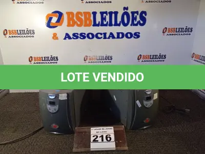 LOTE 216 - 02 NOBREAKS DE 1900VA MARCA INFINIUM. (NO ESTADO) ATENÇÃO! FAZER A VISITAÇÃO ANTES DE ARREMATAR, NÃO SABEMOS SE FUNCIONA. LEILÃO NÃO TEM GARANTIA E NEM DEVOLUÇÃO, SUJEITO A POSSÍVEIS AVARIAS VISÍVEIS/OCULTAS E/OU AUSÊNCIA DE COMPONENTES.