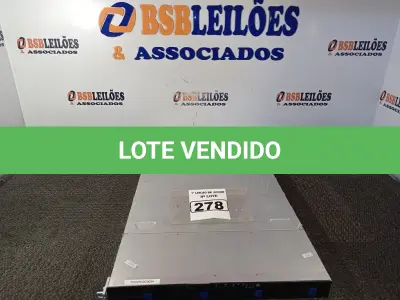 LOTE 278 - 01 SERVIDOR DDR3. (NO ESTADO) ATENÇÃO! FAZER A VISITAÇÃO ANTES DE ARREMATAR, NÃO SABEMOS SE FUNCIONA. LEILÃO NÃO TEM GARANTIA E NEM DEVOLUÇÃO, SUJEITO A POSSÍVEIS AVARIAS VISÍVEIS/OCULTAS E/OU AUSÊNCIA DE COMPONENTES.