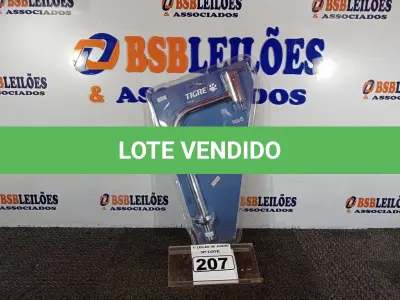 LOTE 207 - 01 TORNEIRA PARA LAVATÓRIO BANCADA ALTA GIOIA CR DN15 TIGRE. (NO ESTADO) ATENÇÃO! FAZER A VISITAÇÃO ANTES DE ARREMATAR, NÃO SABEMOS SE FUNCIONA. LEILÃO NÃO TEM GARANTIA E NEM DEVOLUÇÃO, SUJEITO A POSSÍVEIS AVARIAS VISÍVEIS/OCULTAS E/OU AUSÊNCIA DE COMPONENTES.